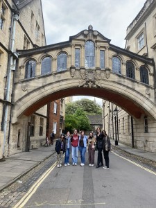 Students on a day out in Oxford 